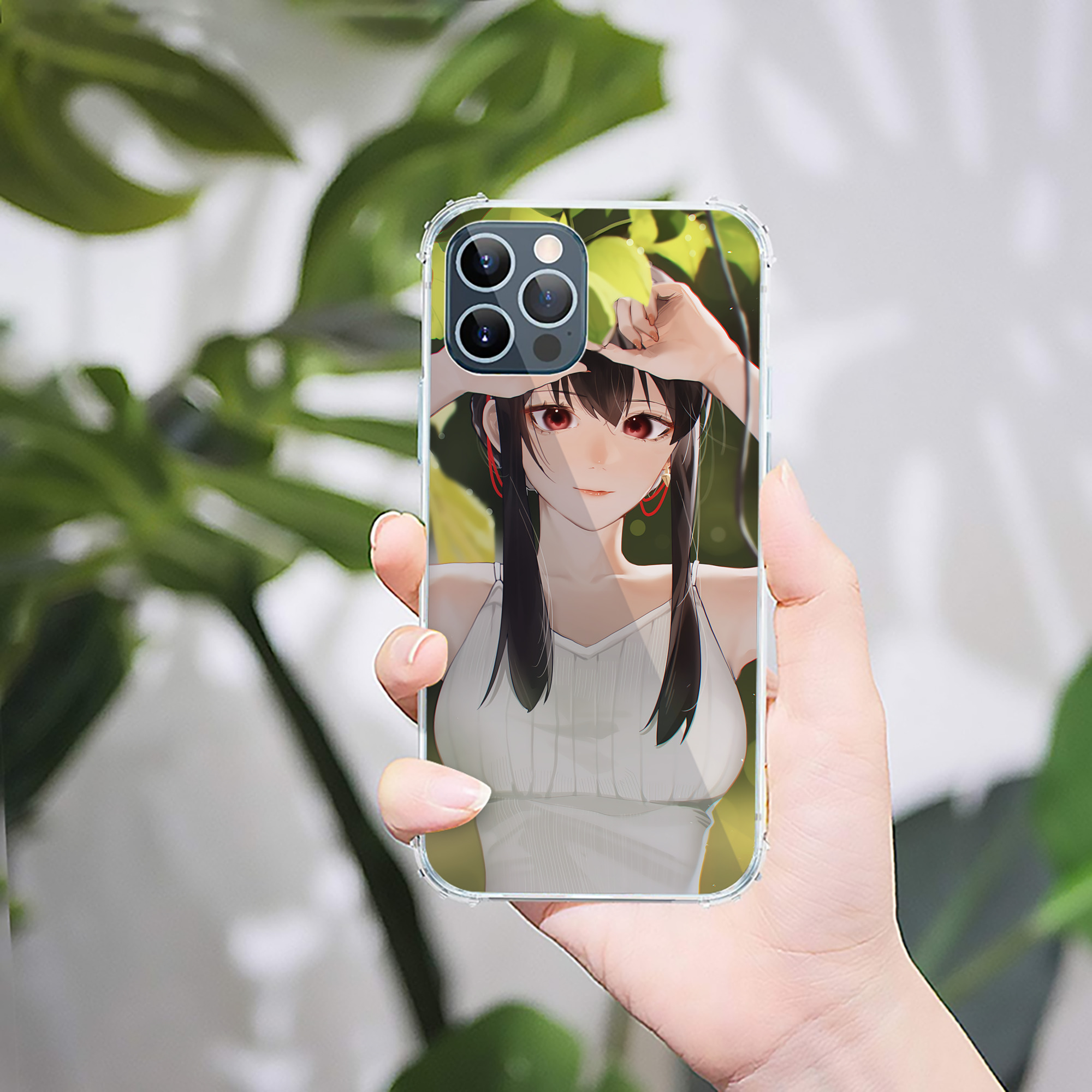 （画像用） SPY×FAMILY间谍家家酒 【iPhone 12シリーズ対応】透明スマホケース（クリアソフトケース）